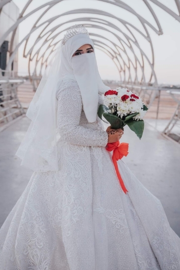 ชุดเจ้าสาวมุสลิมสไตล์เจ้าหญิง - 88 Image Studio ร้านชุดแต่งงาน ชุดเจ้าสาว
