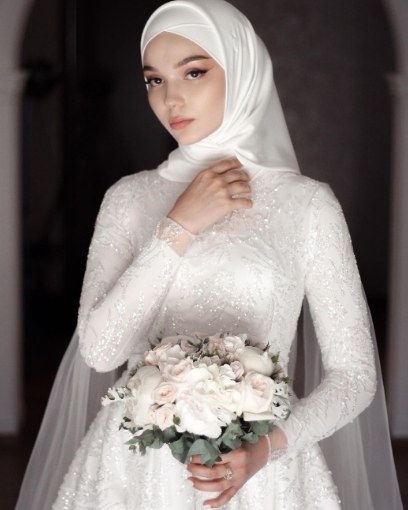 ชุดเจ้าสาวมุสลิมสไตล์โมเดิร์น - 88 Image Studio ร้านชุดแต่งงาน ชุดเจ้าสาว