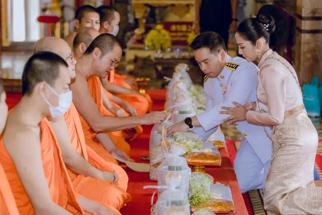 รับจัดงานแต่งงานพิธีสงฆ์ในวัด | 88 IMAGE - Wedding Planner Bangkok