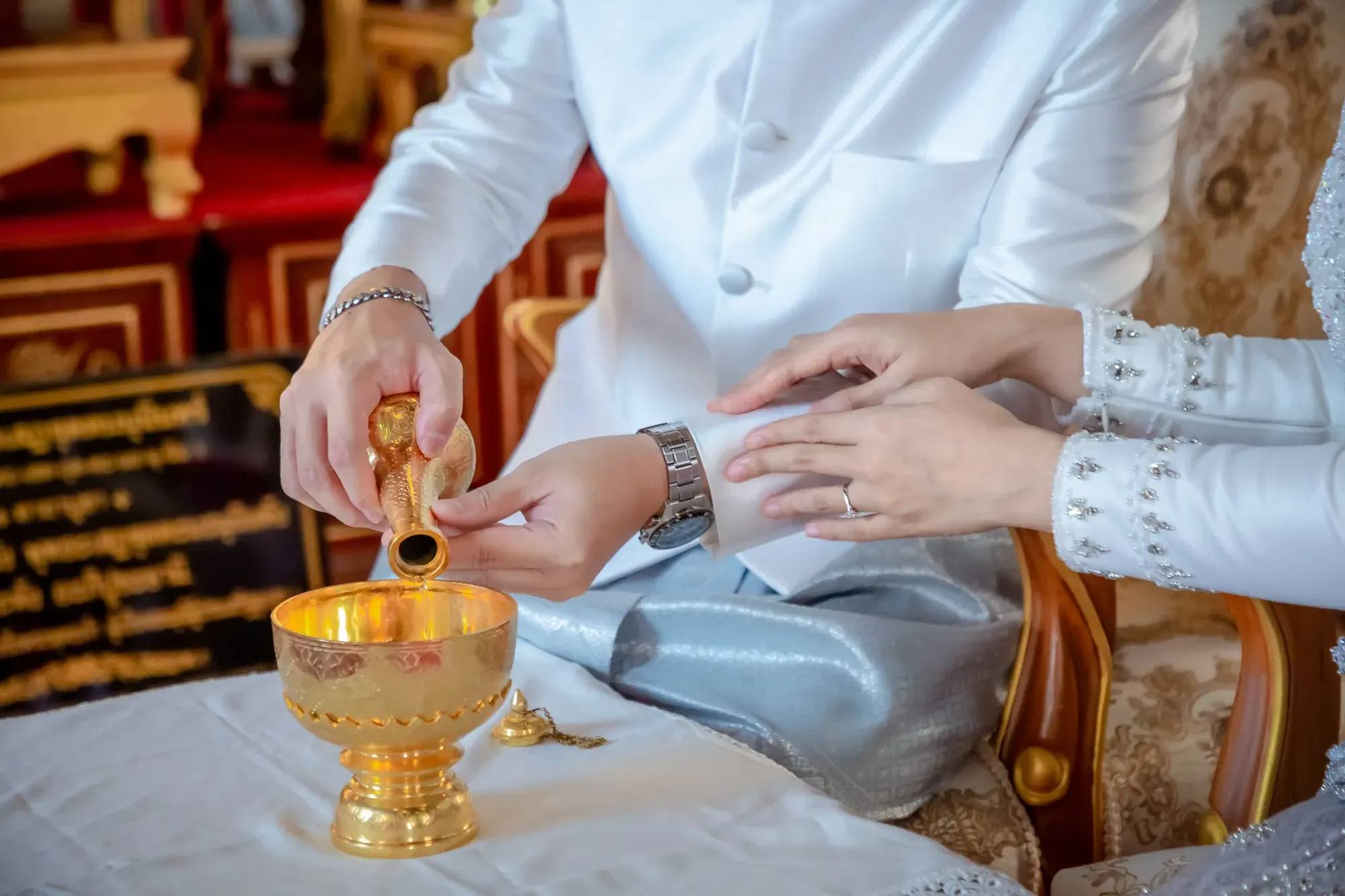 รับจัดงานแต่งงานพิธีสงฆ์ในวัด | 88 IMAGE - Wedding Planner Bangkok